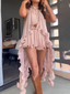 Savina | Ruffled Chiffon Mini Set