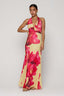 Cecelia | Printed Halter Maxi