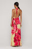 Cecelia | Printed Halter Maxi