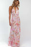 Cecelia | Printed Halter Maxi