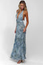 Cecelia | Printed Halter Maxi