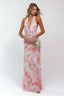 Cecelia | Printed Halter Maxi