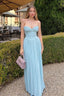 Cora | Strapless Maxi Dress
