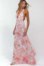 Cecelia | Printed Halter Maxi