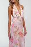Cecelia | Printed Halter Maxi
