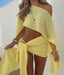 Samara | Lemon Sarong Set