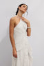 Calista | Draped Halter Dress