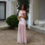 Juliette | Rosé Satin Drape Dress