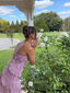 Veliane | Pleated Halter Dress