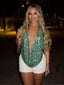 Della | Sleeveless Neck Halter Top - Melbourne&May