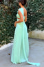 Lyra | Ribbon Pleat Evening Dress