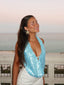 Della | Sleeveless Neck Halter Top - Melbourne&May