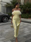 Marza | Feathered Luxe Midi