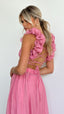Mireya | Rosette Wrap Dress - Melbourne&May