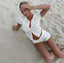 Isabeau | Crochet Shorts Set