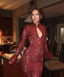 Juliette | Bordeaux Lace Midi