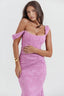 Isaline | Draped Rosette Gown - Melbourne&May