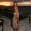 Léna | Floral Sunset Maxi Dress