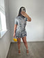 Djenna | High Neck Mini Dress - Melbourne&May