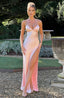 Natalie | Satin Maxi Dress
