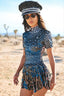 Lennie | High Neck Mini Dress