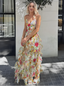 Saskia | Ruffle Maxi Dress