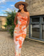Galilea | Tropical Floral Maxi Dress