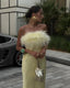 Marza | Feathered Luxe Midi