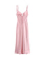 Bellamy | Sleeveless Satin Maxi Dress - Melbourne&May