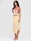 Kenia | Floral Print Mesh Two Piece Set - Melbourne&May