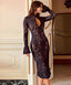 Juliette | Bordeaux Lace Midi