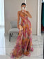 Imogen | Sunset Mesh Maxi