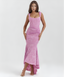 Isaline | Draped Rosette Gown