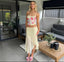 Kenia | Floral Print Mesh Two Piece Set - Melbourne&May