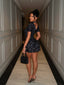 Lennie | High Neck Mini Dress