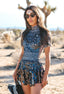 Lennie | High Neck Mini Dress